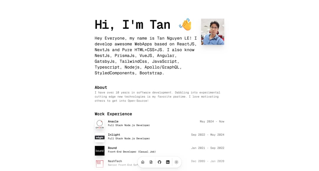 My Portfolio website